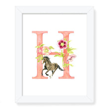 Load image into Gallery viewer, Letter Art Print - H