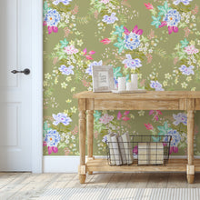 Load image into Gallery viewer, Oriental Flowers (Khaki)