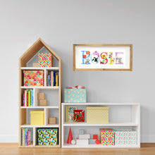 Load image into Gallery viewer, Animal Alphabet Custom Names - Print (unframed)
