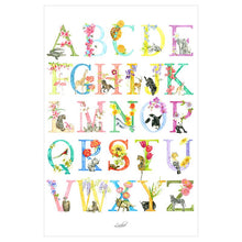 Load image into Gallery viewer, Animal Alphabet Poster