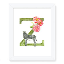Load image into Gallery viewer, Letter Art Print - Z