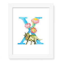 Load image into Gallery viewer, Letter Art Print - X