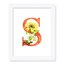Load image into Gallery viewer, Letter Art Print - S
