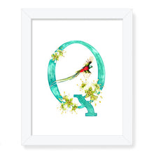 Load image into Gallery viewer, Letter Art Print - Q