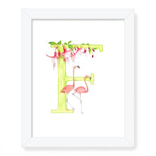 Load image into Gallery viewer, Letter Art Print - F