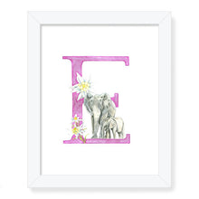 Load image into Gallery viewer, Letter Art Print - E