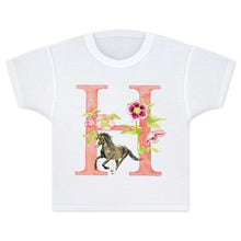 Load image into Gallery viewer, Kids Letter H T-shirt