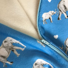 Load image into Gallery viewer, Elephant Sleeping bag with Name