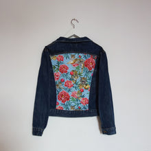 Load image into Gallery viewer, Lee Denim jacket, Tigers and Peonies design