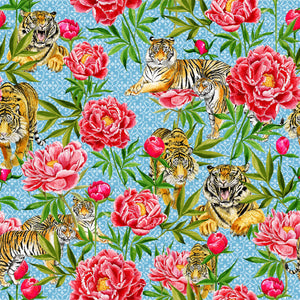 Tigers and Peonies