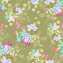 Load image into Gallery viewer, Oriental Flowers (Khaki)